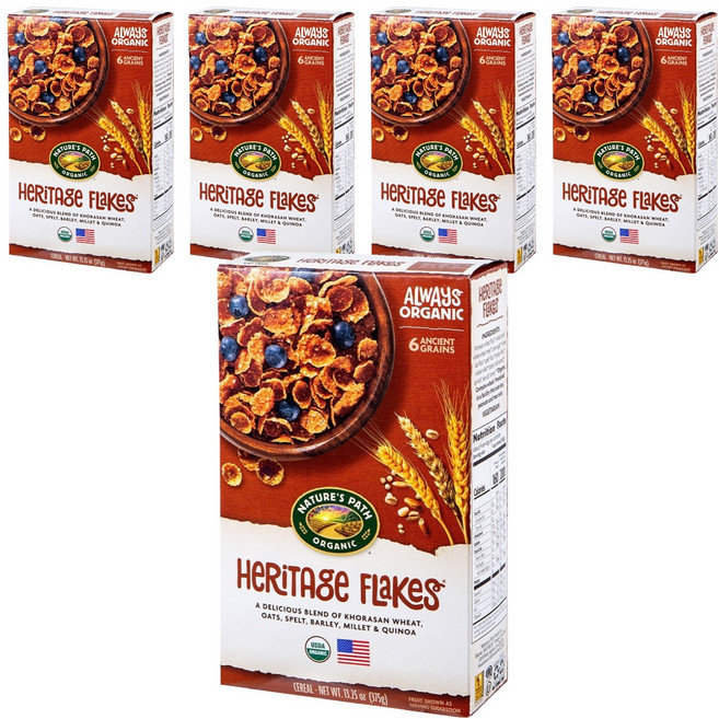 네이쳐스패스 헤리티지플레이크, 375g, 5개