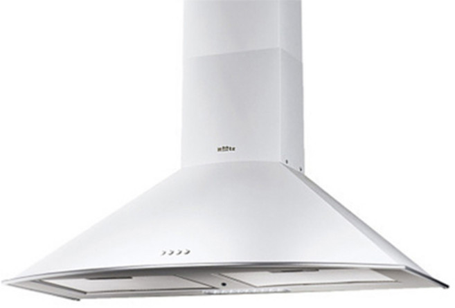 Haatz 데코 뉴침니 주방 렌지후드, 화이트(NCH-90WH), 방문설치