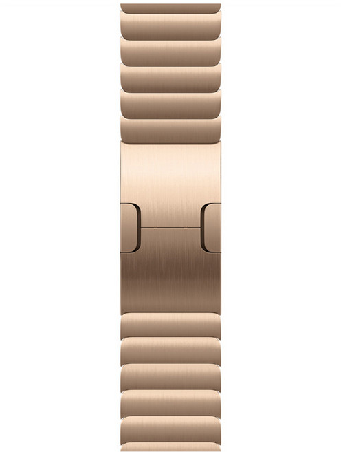 Apple 정품 2024 애플워치 링크 브레이슬릿, 골드, 1개, 38/40/41/42mm