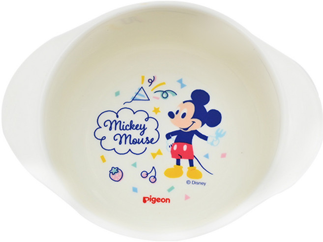 pigeon 貝親 迪士尼寬口碗 5個月以上, 米奇, 1個