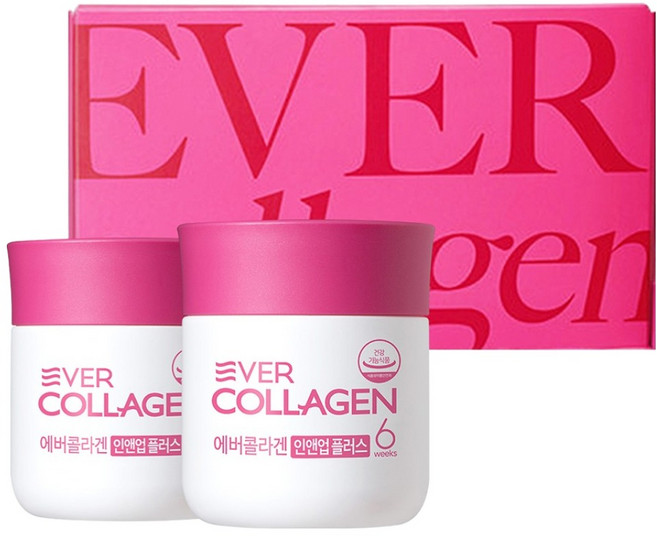 EVER COLLAGEN In&Up Plus 禮盒組, 84錠, 2個