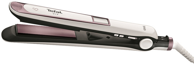 테팔 프리미엄케어 77 헤어 스트레이트너, HS7460K0, 혼합 색상