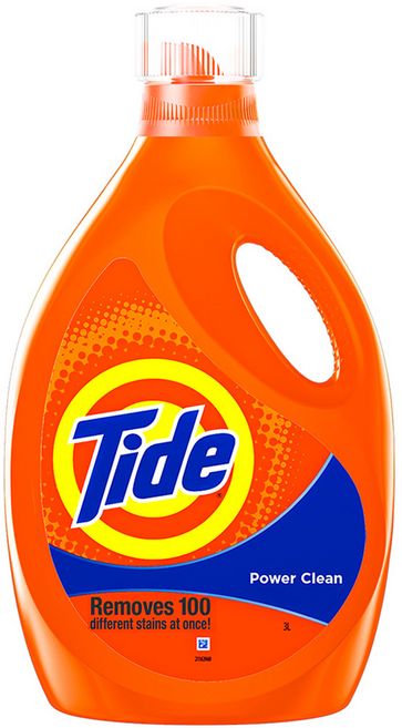 타이드 파워클린 액상세제 본품, 3L, 1개