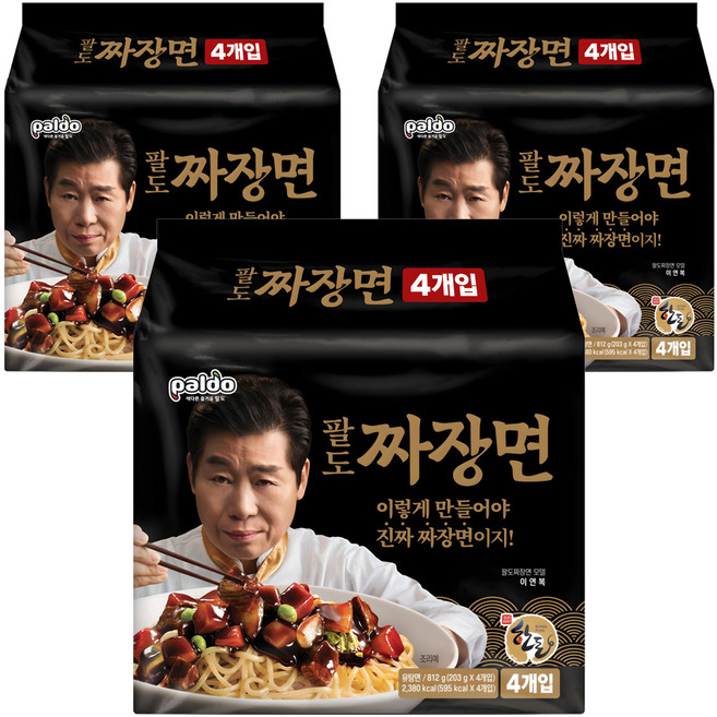 팔도짜장면 203g, 12개