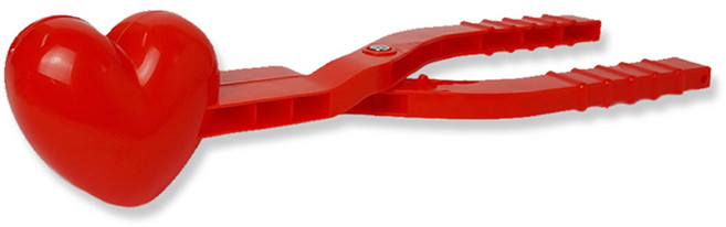 눈오리 스노우볼 메이커 하트, 1개