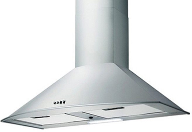 Haatz 데코 뉴침니 주방 렌지후드, 실버(NCH-90S), 방문설치