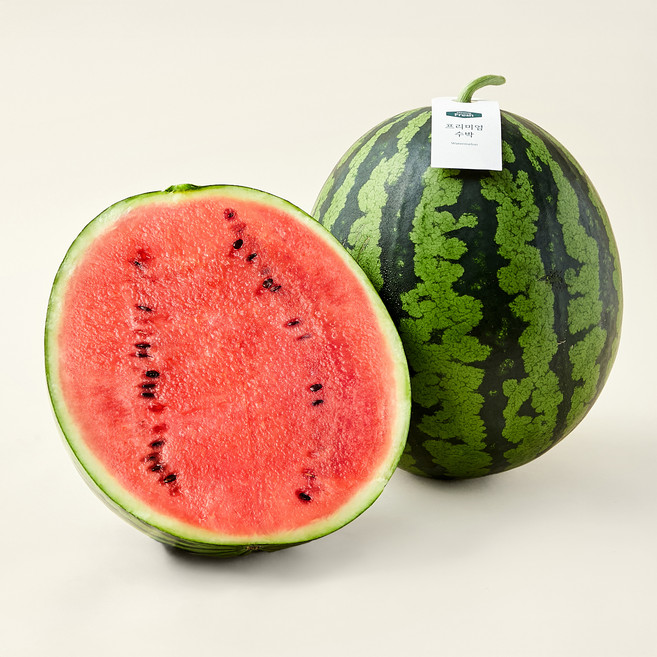 프리미엄 수박, 8kg 이상, 1개