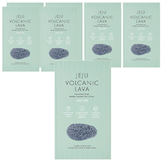 더페이스샵 제주 화산토 클렌징 코팩 프레시, 7개입, 1개