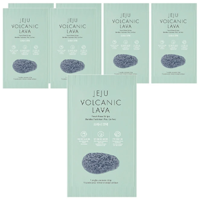 더페이스샵 제주 화산토 클렌징 코팩 프레시, 7개입, 1개 - 쿠팡