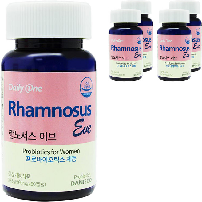 데일리원 람노서스 이브 유산균, 5개