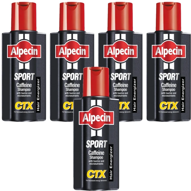 알페신 스포츠 카페인 샴푸, 250ml, 5개 - 쿠팡
