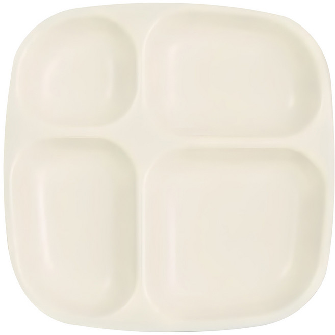 네스틱 밸런스 플레이트 나눔접시, 바닐라, 1개