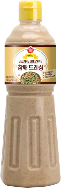 오뚜기 참깨드레싱, 1.04kg, 1개