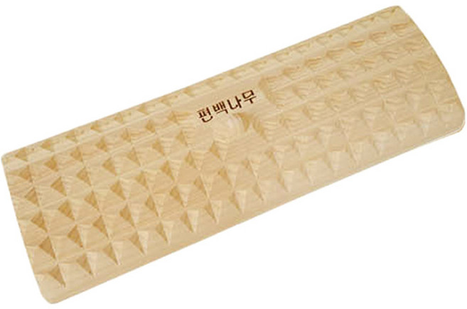 친환경편백아트 편백나무 피라미드 발 지압판 소, 1개