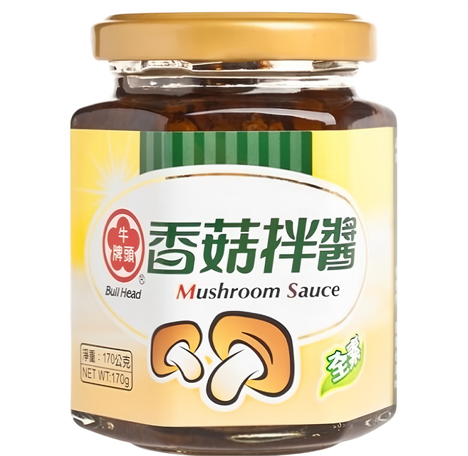 牛頭牌 香菇拌醬, 170g, 1罐