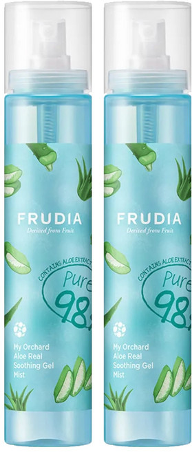 FRUDIA 友肌舒果 舒緩保濕露噴霧 蘆薈, 125ml, 2瓶