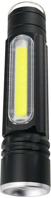 TX Tanox 特林 T6+COB USB 充電工作燈 LED 鋁合金材質 伸縮調焦 尾部磁鐵 IPX6生活防水, 黑色, 1個