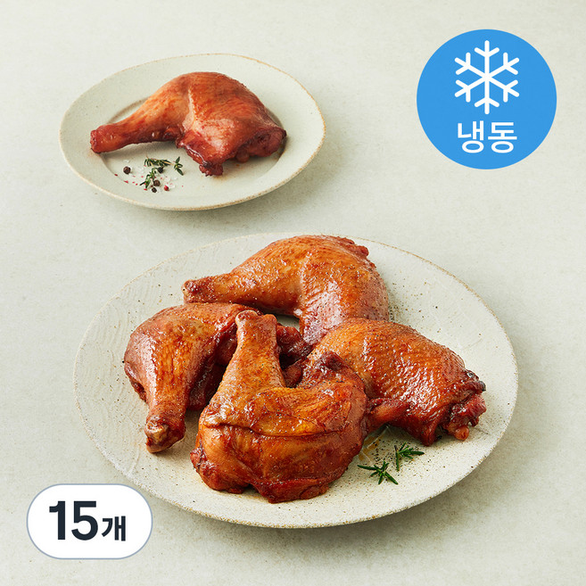 제너시스비비큐 BBQ 자메이카 통다리 바베큐 (냉동), 170g, 15개, 1개입