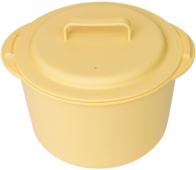 인블룸 이지라이트 12분 전자레인지 저당밥솥, 버터옐로우, 1개