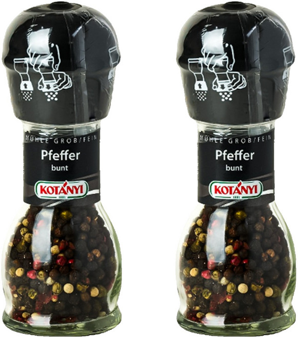 코타니 믹스드 페퍼 그라인더, 35g, 2개