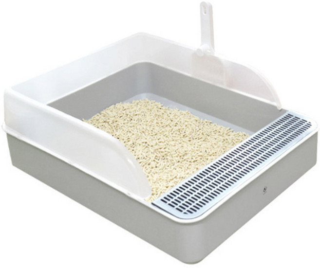 딩동펫 고양이 베타 화장실, 그레이, 1개