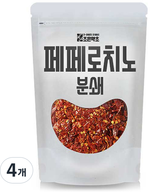 조은약초 페페로치노 분쇄, 150g, 4개