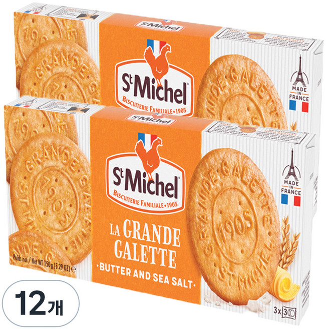 St Michel 奶油餅乾, 150g, 12盒