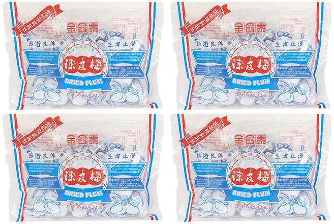 金合泰 陳皮梅, 300g, 3袋