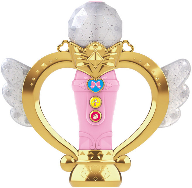 애들랜드 사랑의 하츄핑 마이크 완구, 혼합색상, 1개