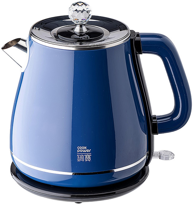 cook power 鍋寶 316不鏽鋼雙層防燙快煮壺 藍色 1.8L, KT-92182B