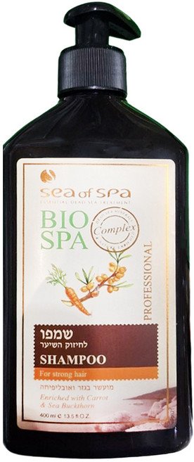 sea of spa 胡蘿蔔沙棘油洗髮乳 強健型, 400ml, 1瓶