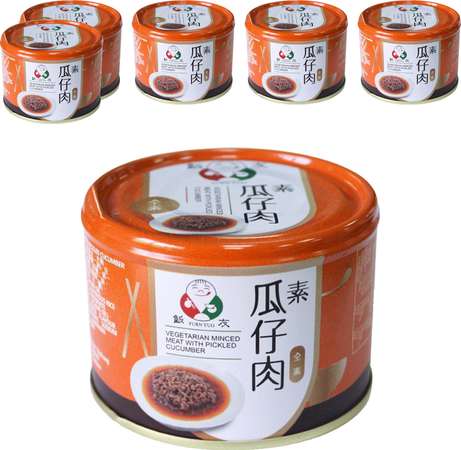 飯友 素瓜仔肉, 170g, 6罐