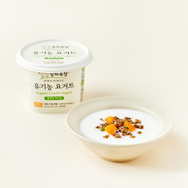 상하목장 유기농 요거트 플레인 저지방, 400g, 1개