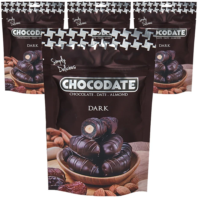 노션 초코데이트 다크, 90g, 4개 - 쿠팡
