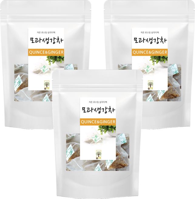 모과생강차 삼각티백, 1g, 100개입, 3개