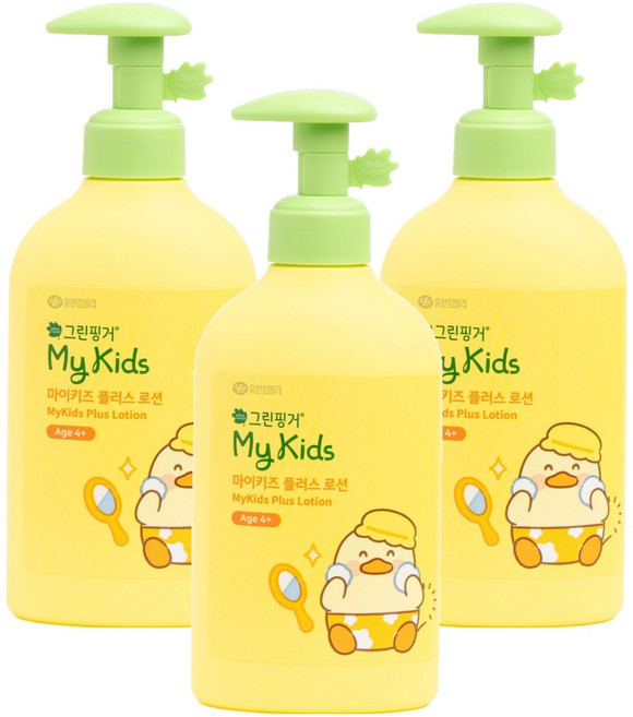 그린핑거 마이키즈 플러스 로션, 320ml, 3개