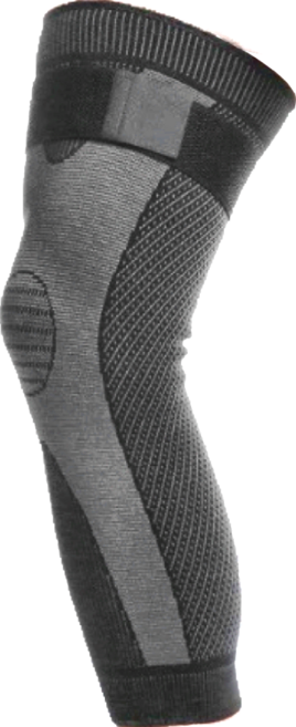 AOLIKES 奧力克斯 護腿套 長款護膝 #7815, 黑色, 1個