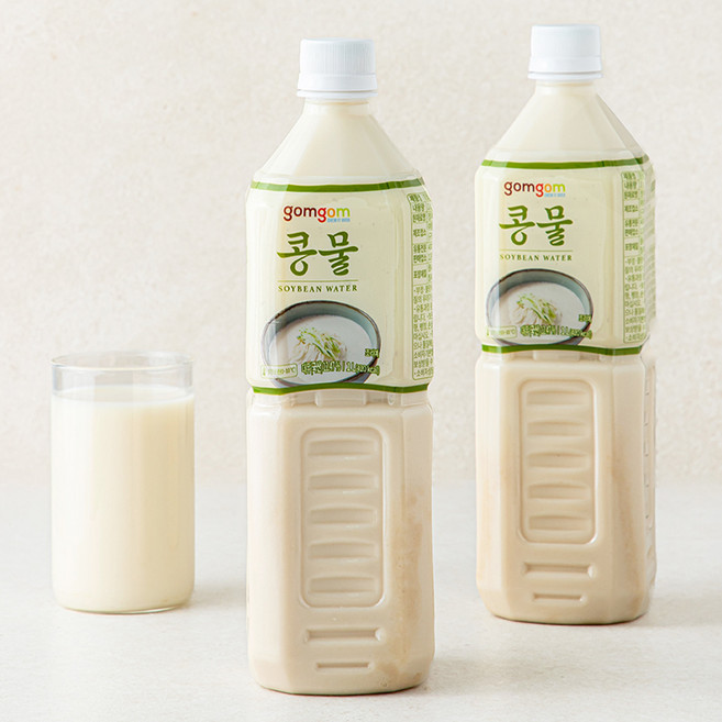 곰곰 국산 콩물, 1L, 2개입