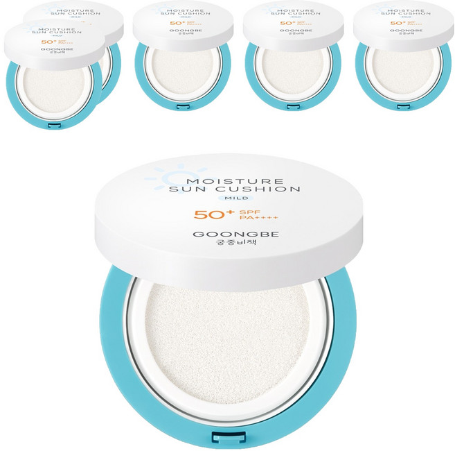 궁중비책 모이스처 유아 선쿠션 마일드 SPF50+ PA++++, 14g, 6개