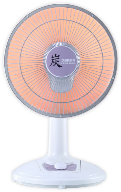 雙星牌 10吋擺頭碳素電暖器, TS-1031