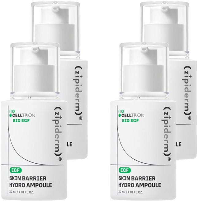 셀트리온 지피덤 이지에프 스킨 베리어 하이드로 앰플, 4개, 30ml