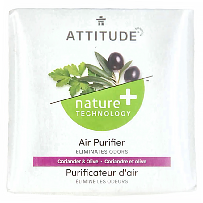 ATTITUDE 艾特優 天然活性碳空氣芳香器, 香菜 + 橄欖, 227g, 1盒