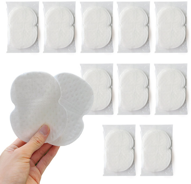 노바리움 겨터파크 방지 겨땀패드 화이트 11 x 9.5 cm, 100개