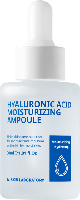 더블유피부연구소 히알루론산 모이스처라이징 앰플, 1개, 30ml