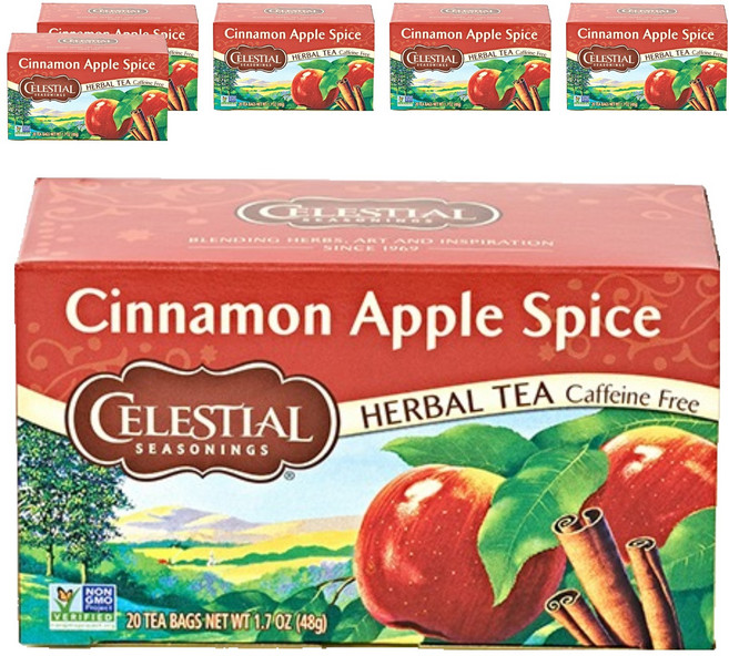 셀레셜시즈닝스 시나몬 애플 스파이스 20p, 2.4g, 20개입, 6개