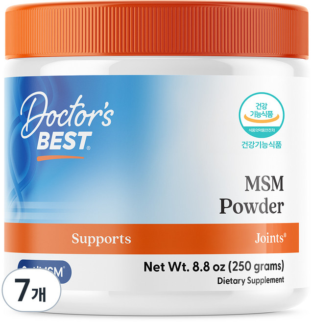 닥터스베스트 MSM 파우더, 250g, 7개