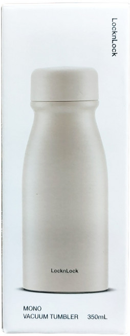 LocknLock 樂扣樂扣 保溫杯 LHC4240IVY VY-CN-8, 朦朧 白色, 350ml, 1個