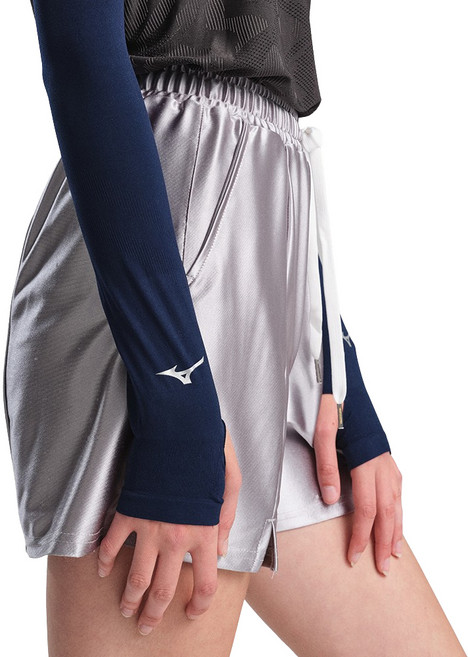 미즈노 더블 립 손등형 쿨토시 양팔 세트, 네이비, 2세트