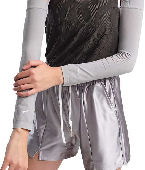 미즈노 더블 립 손목형 쿨토시 2p, 라이트그레이, 2세트