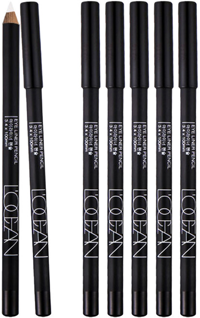 로쎄앙 아이라이너 펜슬, 02호 화이트, 6개